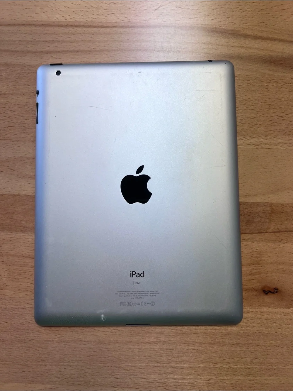 Apple iPad - Black Front Tablet with Silver Edge